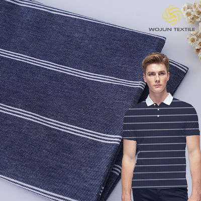 Un buon prezzo. Traspirante e alla moda Comodo in cotone sentimento a strisce Tessuto a maglia per top casual in linea