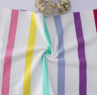 Un buon prezzo. Facile da curare, resistente all'usura e traspirante, tessuto di materiale a strisce classico per abbigliamento casual in linea