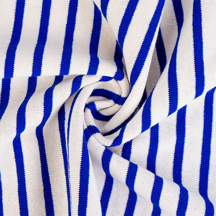 T-shirt di cotone e di lino traspirante e comodo T-shirt di cotone tessuto per T-shirt semplici