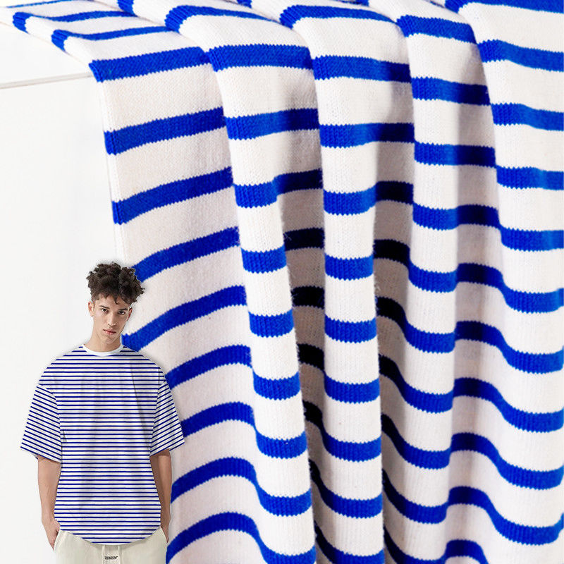 T-shirt di cotone e di lino traspirante e comodo T-shirt di cotone tessuto per T-shirt semplici