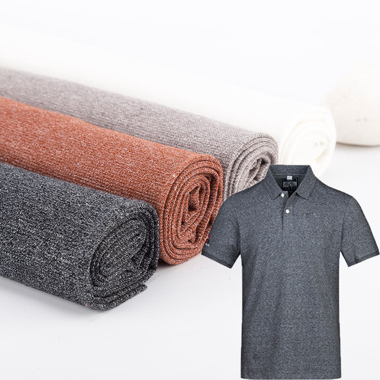 Materiale colorato per camicia da polo