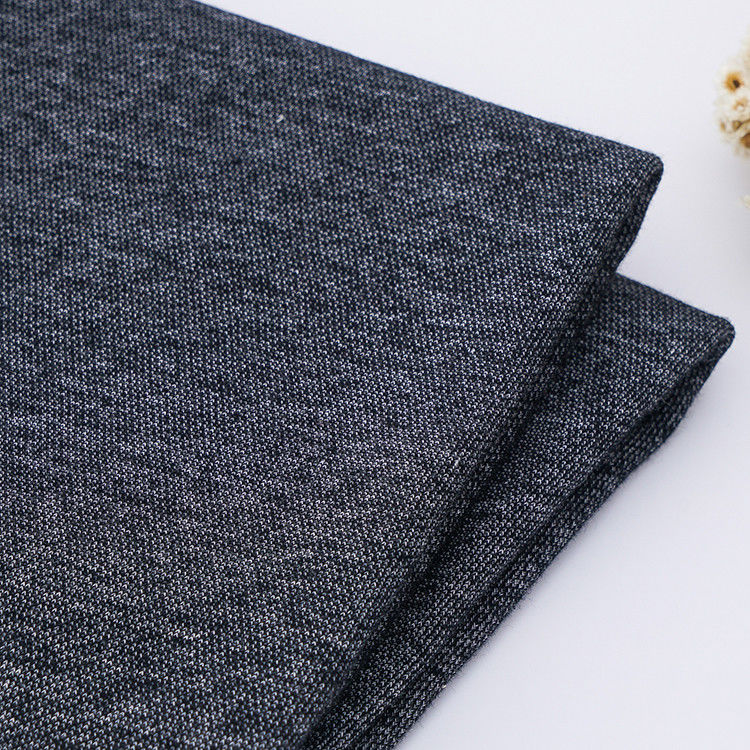 Stylish e spessa non facilmente deformabile generoso e casuale tessuto a righe a maglia per il terry francese