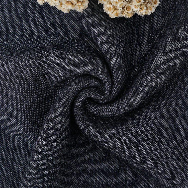 Stylish e spessa non facilmente deformabile generoso e casuale tessuto a righe a maglia per il terry francese