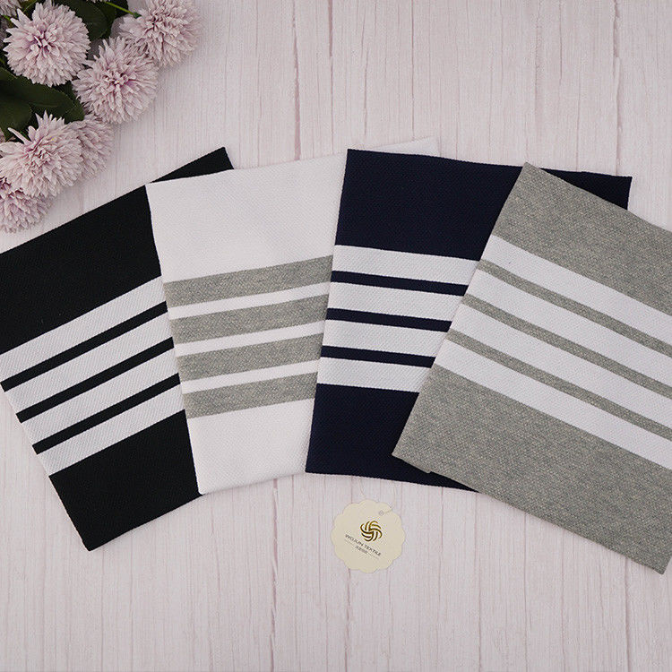 Tissu di cotone e di lino puro per la pelle, assorbente del sudore, materiale a strisce, per camicia casual