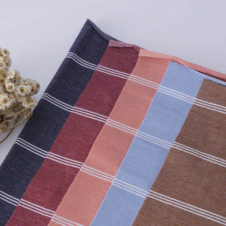 Traspirante e alla moda Comodo in cotone sentimento a strisce Tessuto a maglia per top casual