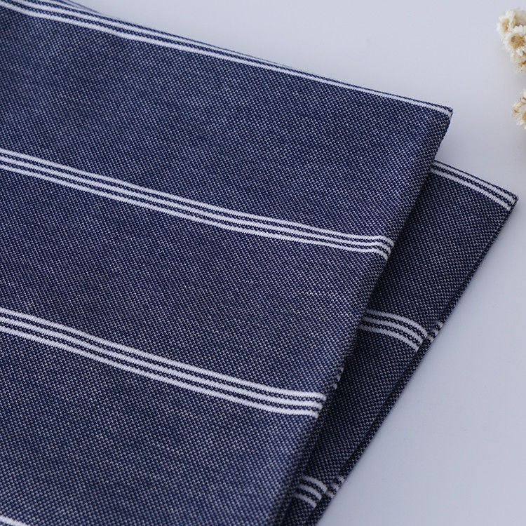 Traspirante e alla moda Comodo in cotone sentimento a strisce Tessuto a maglia per top casual