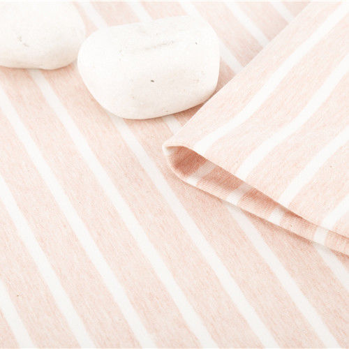 Buona consistenza e elegante tessuto a maglia a righe resistente all'usura per il terry francese