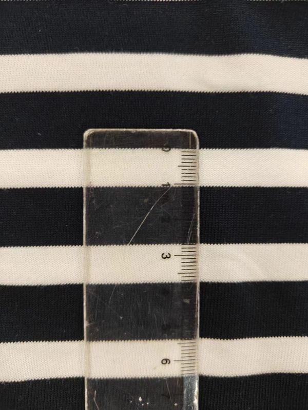 Anti-Pilling E Elastico Accogliente Asciugatura Veloce Materiale a Righe Tessuto Per T-Shirt