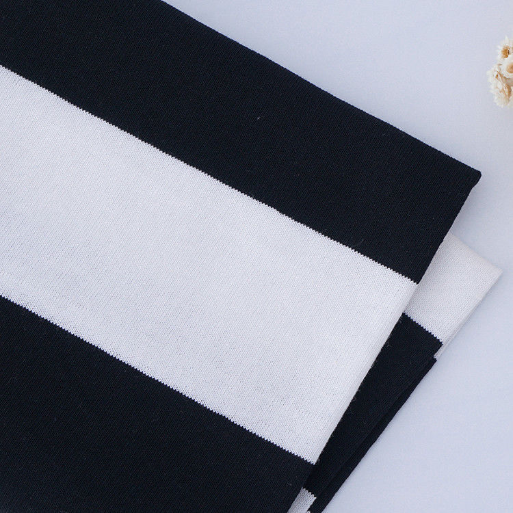 Tessuto di cotone a strisce per camicia a maniche lunghe
