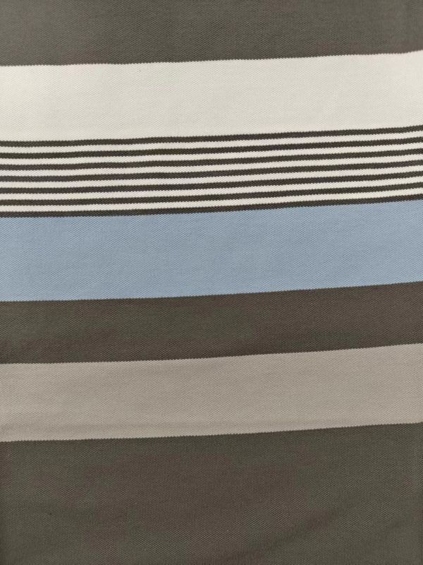 Facile da curare per un tessuto a maglia a strisce sano e respirabile e che assorbe il sudore