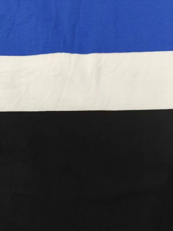 Tessuto a maglia a strisce per abbigliamento