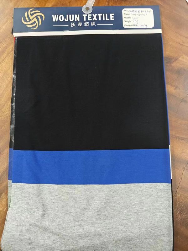 Tessuto a maglia a strisce per abbigliamento