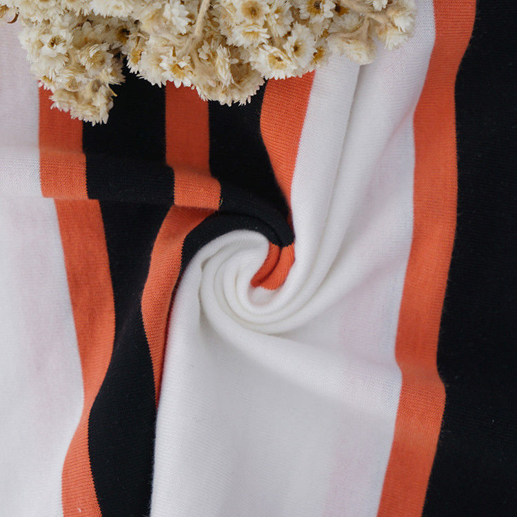 Confortevole, adatto e resistente, resistente e sano, tessuto a strisce per abbigliamento casual