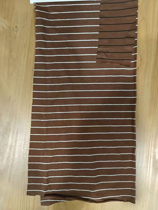 Materiale a strisce, resistente all'usura, ecologico e adatto alla pelle, per abbigliamento casual