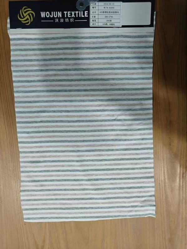 Tessuto di materiale a strisce resistente all'usura e morbido, traspirante e resistente per l'uso occasionale