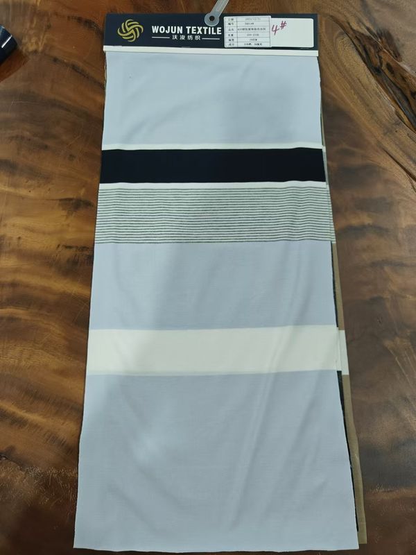 Materiale a strisce di cotone puro, elastico, ecologico, per uso occasionale