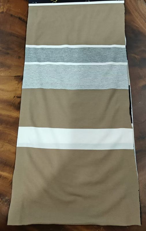 Materiale a strisce di cotone puro, elastico, ecologico, per uso occasionale