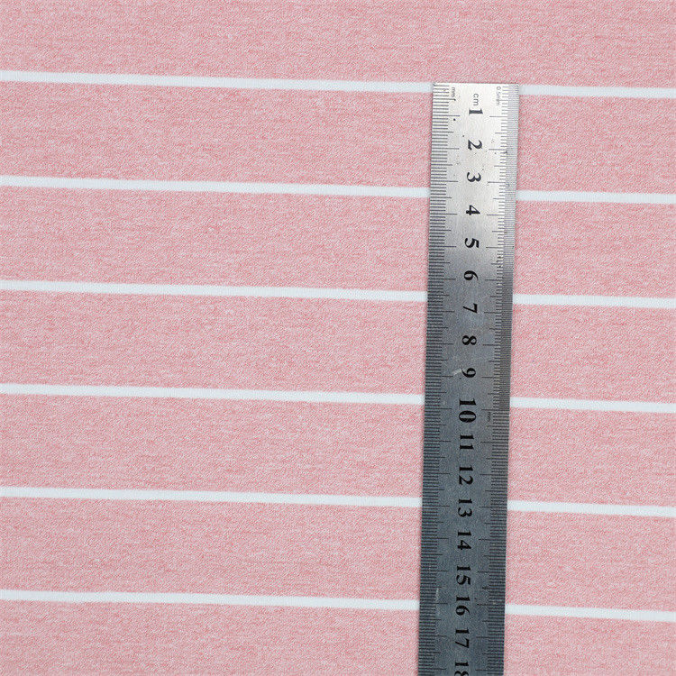 Tissu a maglia a strisce per indossare casual colorato