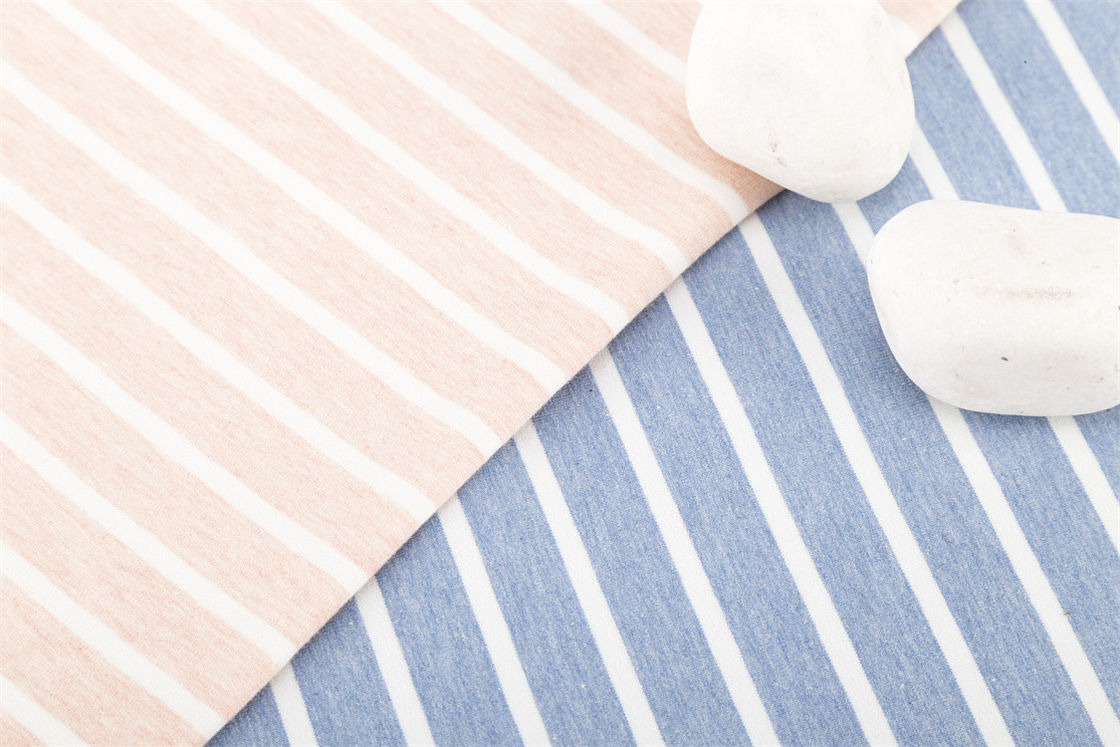 Materiale a strisce comodo e morbido, elastico e amichevole per la pelle, da indossare casualmente