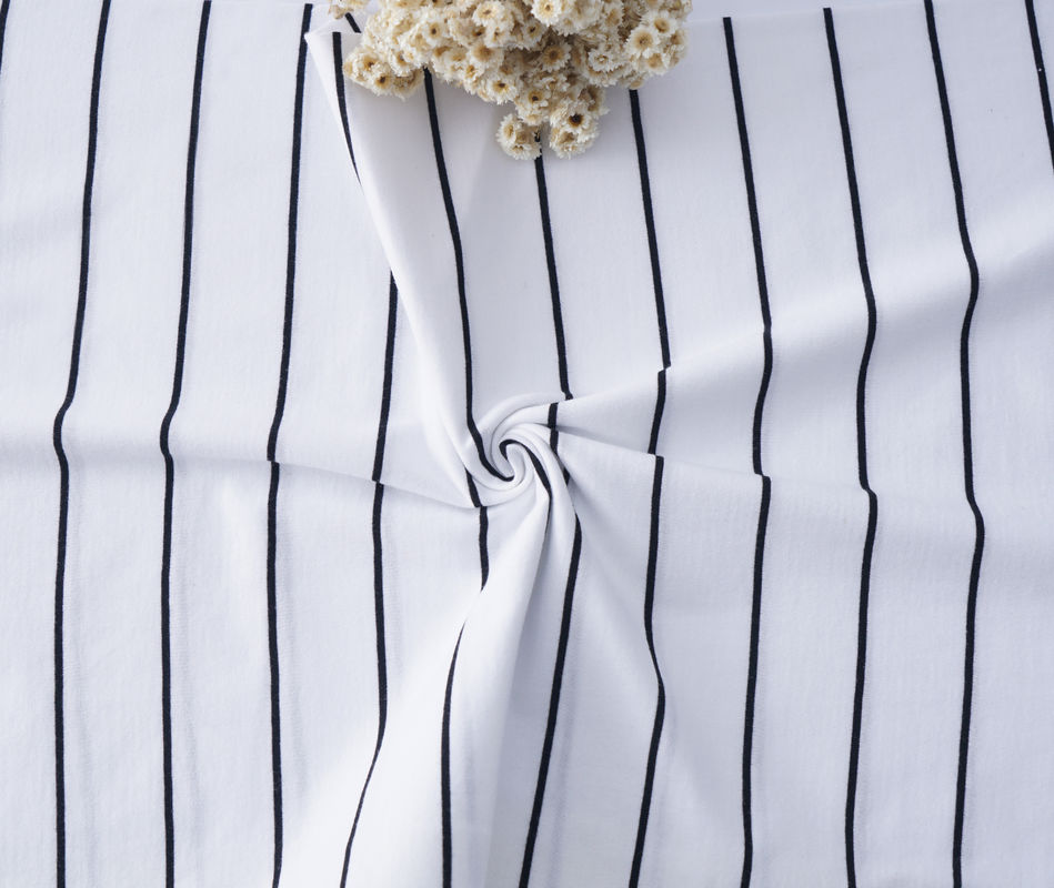 Materiale a strisce di buona qualità, di moda, confortevole e traspirante