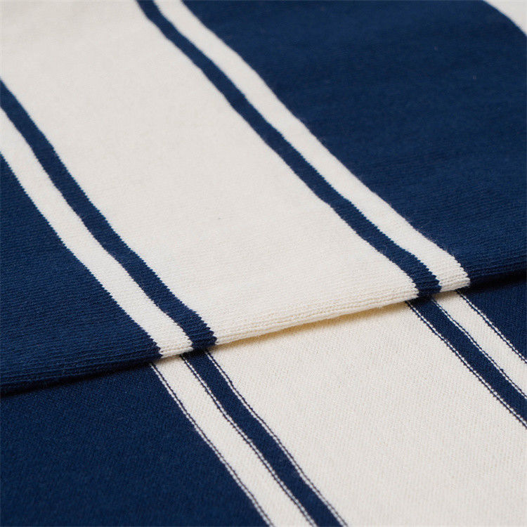 Tissu a maglia a strisce semplice e facile da indossare