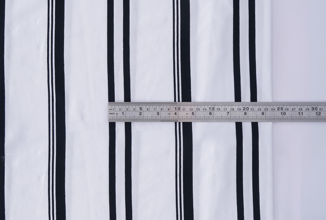 Tessuto a maglia a strisce resistente all'usura, traspirante ed ecologico