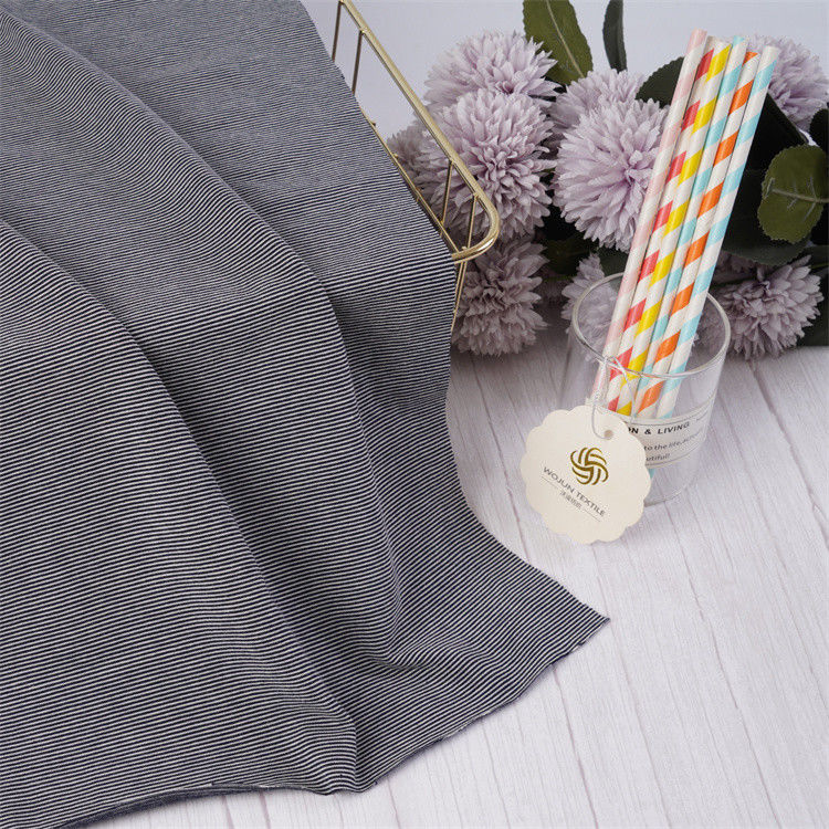 Tessuto a maglia a strisce resistente all'usura e ad assorbimento del sudore e traspirante