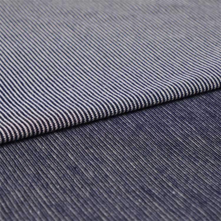 Tessuto a maglia a strisce resistente all'usura e ad assorbimento del sudore e traspirante