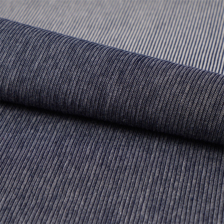 Tessuto a maglia a strisce resistente all'usura e ad assorbimento del sudore e traspirante