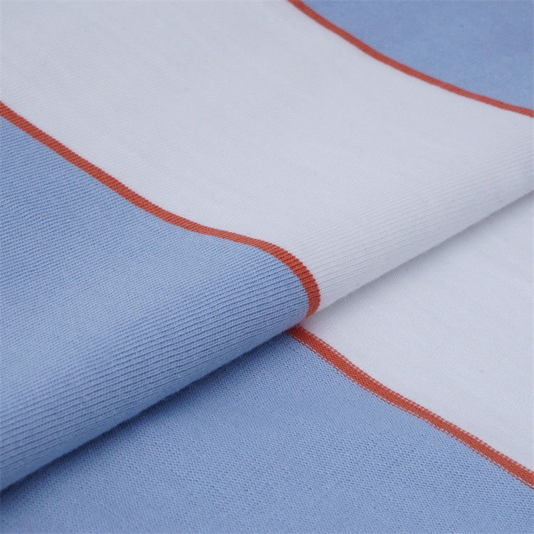 Tessuto a maglia a strisce sano per abbigliamento casual