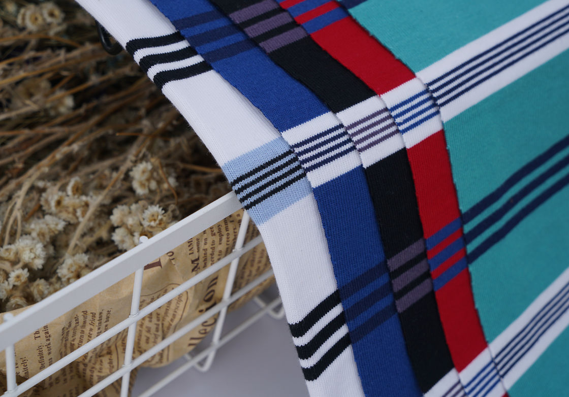 Tessuto a maglia a righe resistente all'usura e adatto alla pelle