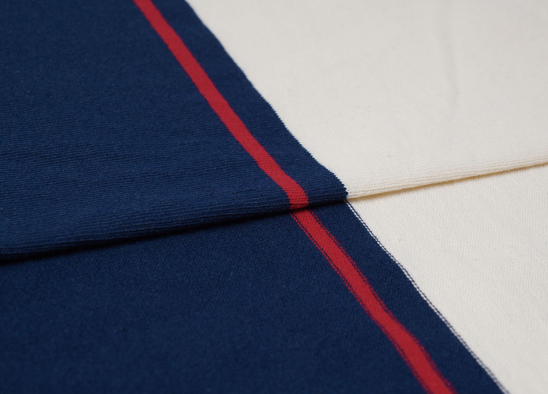 Natural And High Wrinkle-Resistant Color Fastness Anti-Wrinkle And Crisp VersionStriped Knit Fabric For Polo Shirt