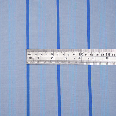 Tessuto a maglia a strisce di cotone mercerizzato morbido 95 cotone 5 spandex 175 cm di larghezza