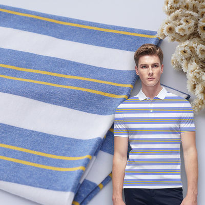 Un buon prezzo. Struttura di pettinatura comoda 170gsm di Lycra del tessuto materiale a strisce elastico in linea