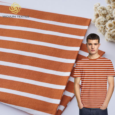 175cm ha barrato il filo 100% di cotone materiale del tessuto ha tinto la struttura respirabile
