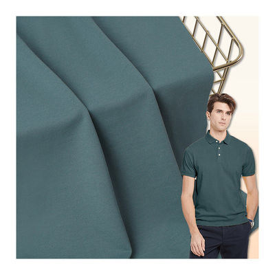 Tessuto 40S di texture eco-friendly Pique Respirante Y-81092 Tintato solido