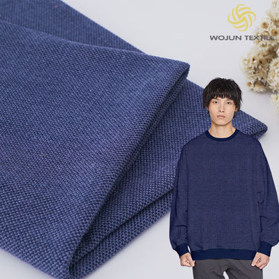 Un buon prezzo. Tessuto di cotone a faccia singola di tessuto francese Terry 40S a bassa contrazione Filato tinto in linea