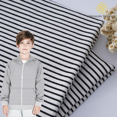 Il filato ha tinto il materiale francese di Terry Fabric Stripe Breathable Soft 32S del cotone