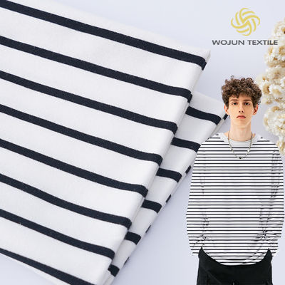 La saia ha tricottato Terry Fabric organico, tessuto barrato cotone di 40S Lycra