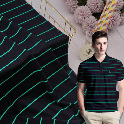 Un buon prezzo. Tessuti di cotone a maglia Mercerizzati, filati tinti 60S Tessuti a strisce di cotone in linea