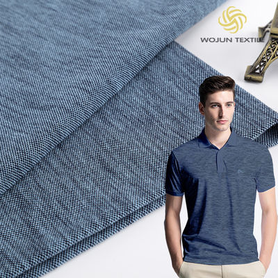 Un buon prezzo. Satin Lycra Pique Comodo Tessuto a maglia massello Puro cotone Tessuto colorato massello in linea