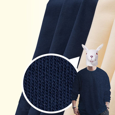 Doppia faccia 100% cotone massello tessuto a maglia liscio per il terry francese