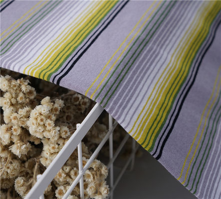 Un buon prezzo. Materiale a strisce resistente all'usura Tessuto 190Gsm T - Camicia Filato di cotone Tessuto tinto in linea