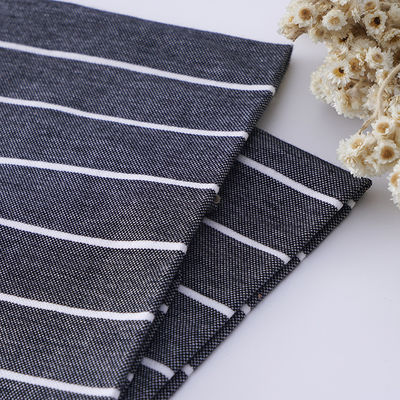 Un buon prezzo. Comodo e di alta gamma resistente Elasticità moderata Tessuto a maglia a righe per polo in linea