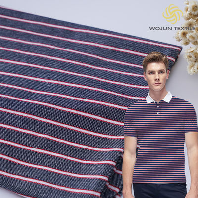 Tissu a maglia a strisce per magliette
