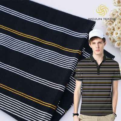 Materiale a strisce di cotone per magliette