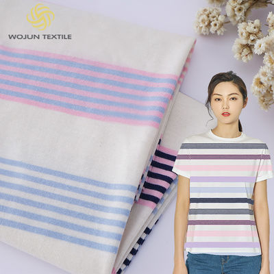 Materiale di cotone a strisce, idroscopico e morbido e traspirante, per abbigliamento casual