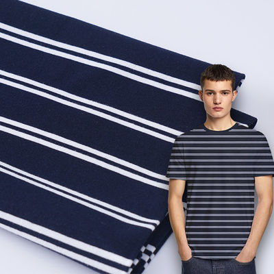 Caldo e morbido di moda facile da curare tessuto a maglia a righe per abito da ginnastica
