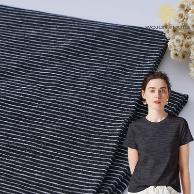 Stoffa di tessuto a strisce traspirante di moda e che assorbe il sudore per magliette