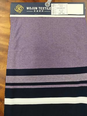 Un buon prezzo. Tessuto naturale confortevole e traspirante Materiale a strisce flessibile Tessuto per polo in linea